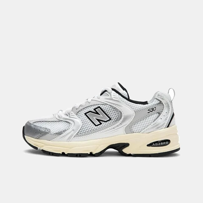 картинка New Balance 530 Silver Cream магазин Одежда+ являющийся официальным дистрибьютором в России 