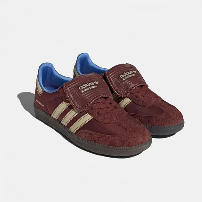 картинка Adidas Samba Nylon Wales Bonner Fox Brown магазин Одежда+ являющийся официальным дистрибьютором в России 