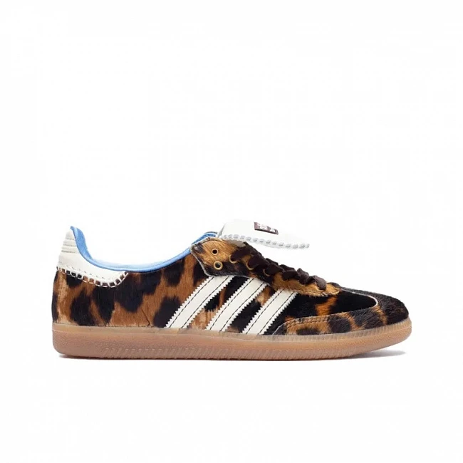 картинка Adidas Samba Nylon Wales Bonner Dark Brown магазин Одежда+ являющийся официальным дистрибьютором в России 
