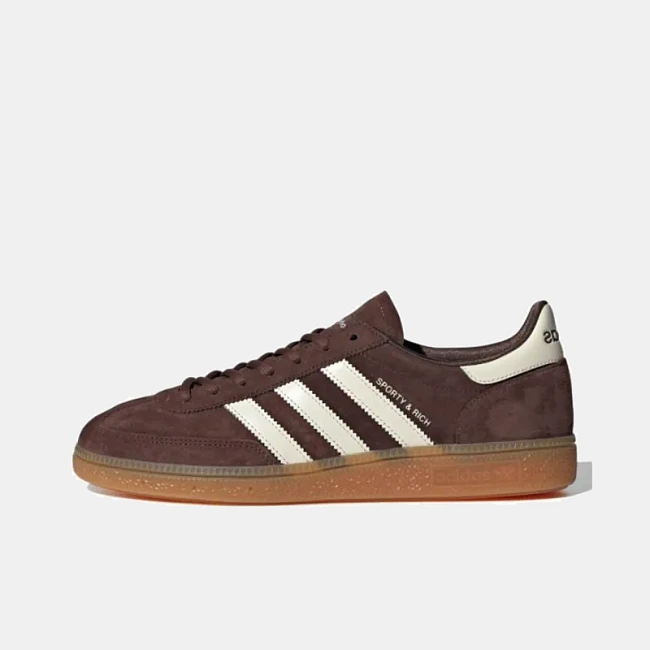 картинка Adidas Handball Spezial Sporty & Rich Brown магазин Одежда+ являющийся официальным дистрибьютором в России 