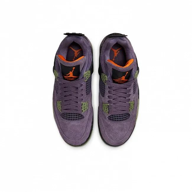 картинка Nike Air Jordan 4 Retro Canyon Purple магазин Одежда+ являющийся официальным дистрибьютором в России 