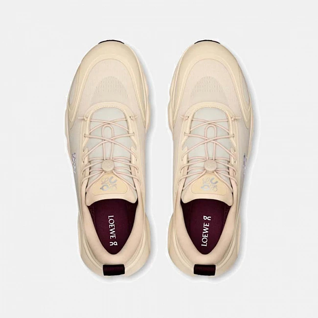 On Cloudsolo LOEWE Sand / Burgundy