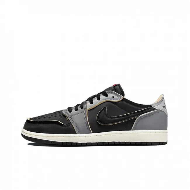 картинка Nike Air Jordan 1 Low OG EX "Black Smoke Grey" магазин Одежда+ являющийся официальным дистрибьютором в России 