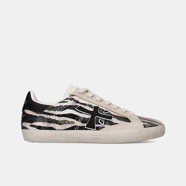Premiata Stevend 8053 Grey / Beige / White