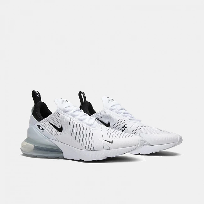 картинка Nike Air Max 270 White Black магазин Одежда+ являющийся официальным дистрибьютором в России 