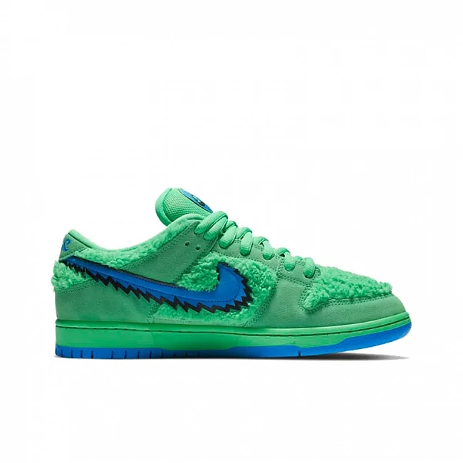 картинка Nike SB Dunk Low Grateful Dead Bears Green магазин Одежда+ являющийся официальным дистрибьютором в России 