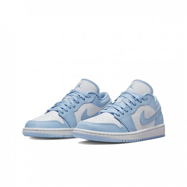 картинка Nike Air Jordan 1 Low WMNS "Aluminium" магазин Одежда+ являющийся официальным дистрибьютором в России 