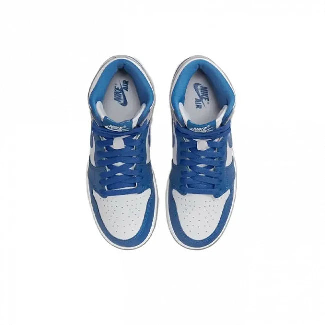 картинка Nike Air Jordan 1 Retro High OG "True Blue" магазин Одежда+ являющийся официальным дистрибьютором в России 