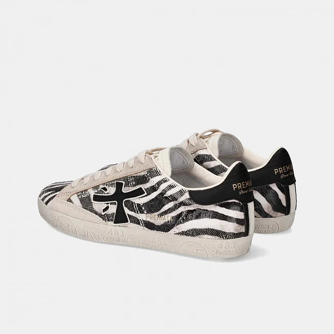 Premiata Stevend 8053 Grey / Beige / White