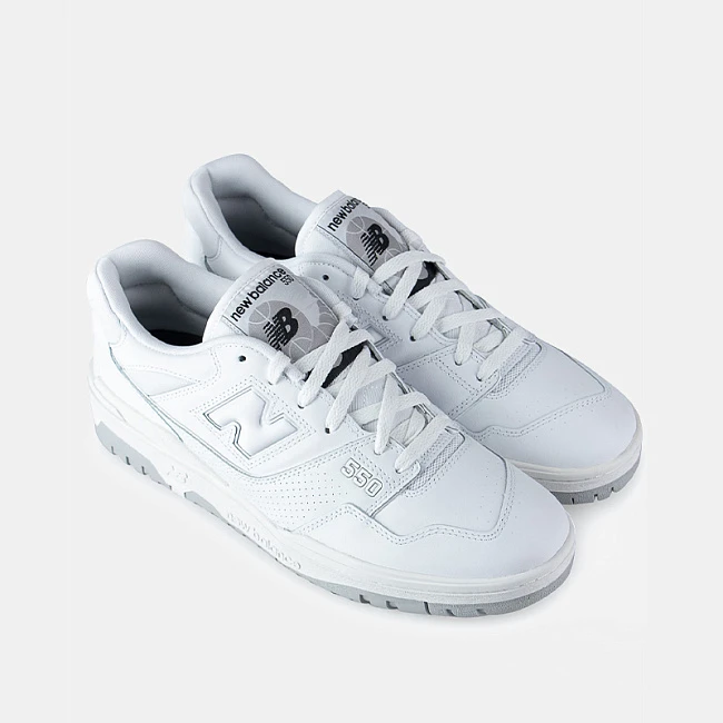 картинка New Balance 550 "White Grey" магазин Одежда+ являющийся официальным дистрибьютором в России 
