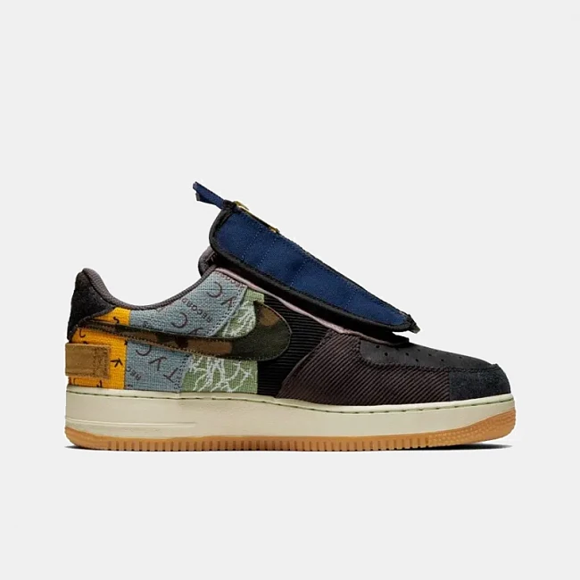 картинка Nike Air Force 1 Low Travis Scott Cactus Jack магазин Одежда+ являющийся официальным дистрибьютором в России 