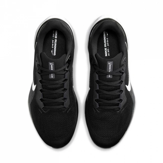 картинка Nike Air Zoom Pegasus 41 Extra Wide Black магазин Одежда+ являющийся официальным дистрибьютором в России 