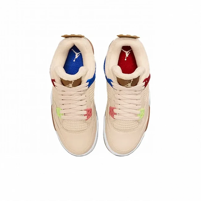 картинка Nike Air Jordan 4 Retro GS "Where the Wild Things Are" магазин Одежда+ являющийся официальным дистрибьютором в России 