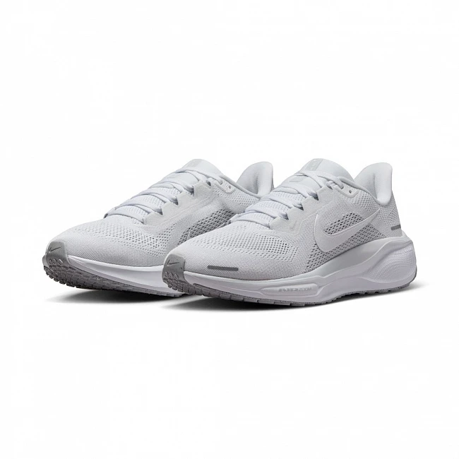 картинка Nike Air Zoom Pegasus 41 Triple White магазин Одежда+ являющийся официальным дистрибьютором в России 