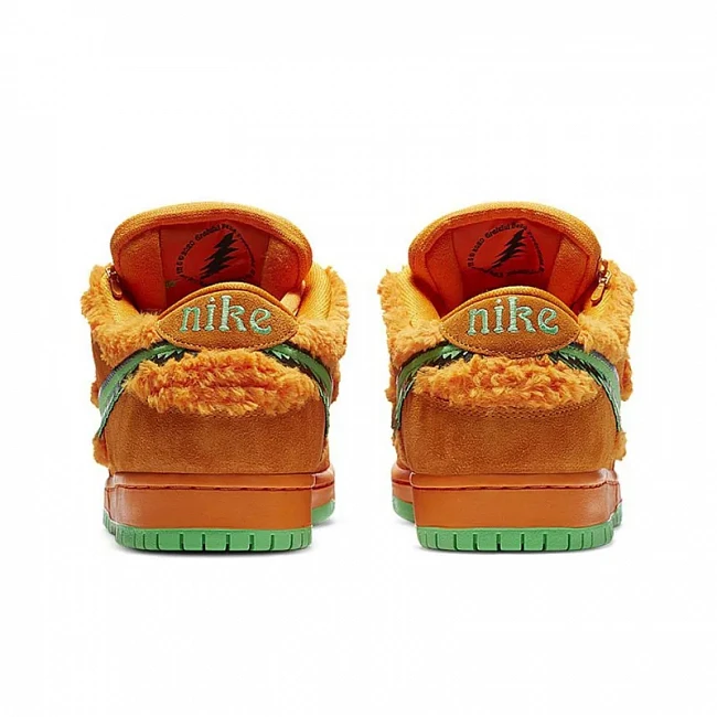 картинка Nike SB Dunk Low Grateful Dead Bears Orange магазин Одежда+ являющийся официальным дистрибьютором в России 