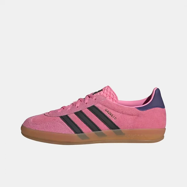 картинка Adidas Gazelle "Bliss Pink Purple" магазин Одежда+ являющийся официальным дистрибьютором в России 