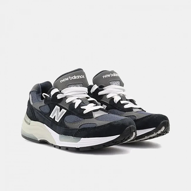 New Balance 992 Navy Grey
