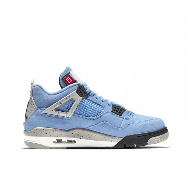 картинка Nike Air Jordan 4 "University Blue" магазин Одежда+ являющийся официальным дистрибьютором в России 