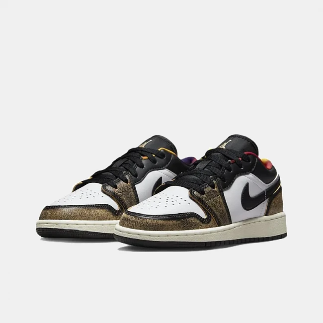 Nike Air Jordan 1 Low GS Wear Away Yellow