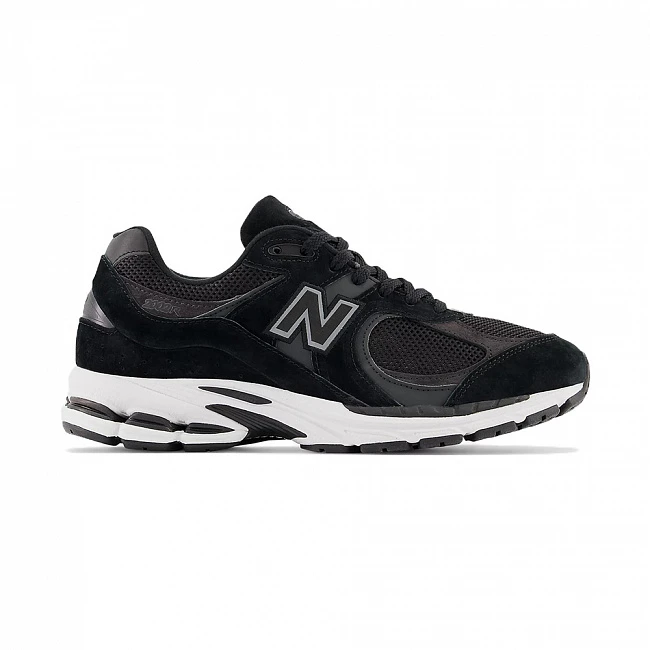 картинка New Balance 2002R Black with phantom and gunmetal магазин Одежда+ являющийся официальным дистрибьютором в России 