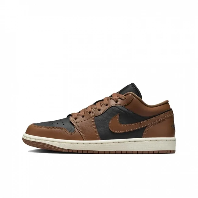 картинка Nike Air Jordan 1 Low Brown Brun магазин Одежда+ являющийся официальным дистрибьютором в России 
