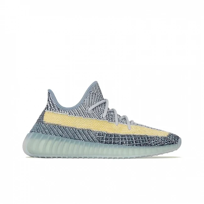 картинка Adidas Yeezy Boost 350 V2 "Ash Blue" магазин Одежда+ являющийся официальным дистрибьютором в России 