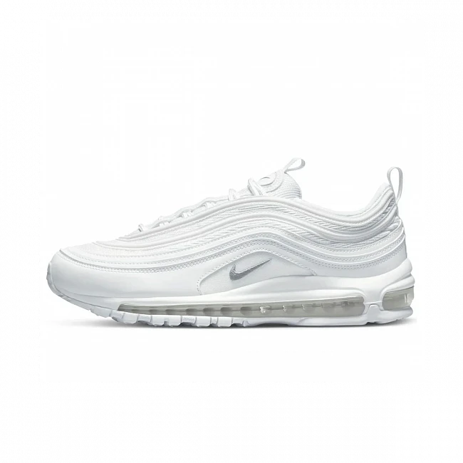 картинка Nike Air Max 97 Triple White магазин Одежда+ являющийся официальным дистрибьютором в России 
