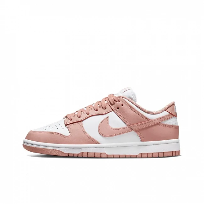 картинка Nike Dunk Low WMNS "Rose Whisper" магазин Одежда+ являющийся официальным дистрибьютором в России 