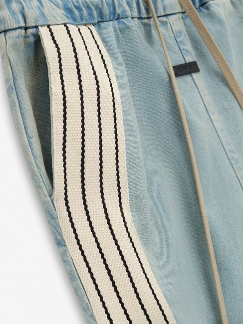 Fear of God Denim Striped Forum Pant из 8th Collection Light Indigo