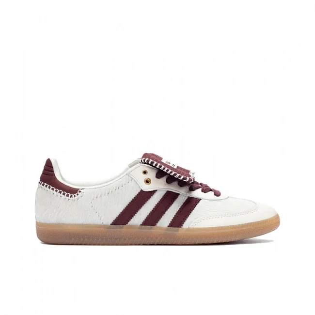 картинка Adidas Samba Nylon Tonal Wales Bonner Cream White магазин Одежда+ являющийся официальным дистрибьютором в России 