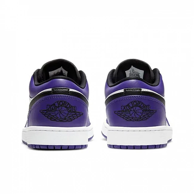картинка Nike Air Jordan 1 Low "Court Purple" магазин Одежда+ являющийся официальным дистрибьютором в России 
