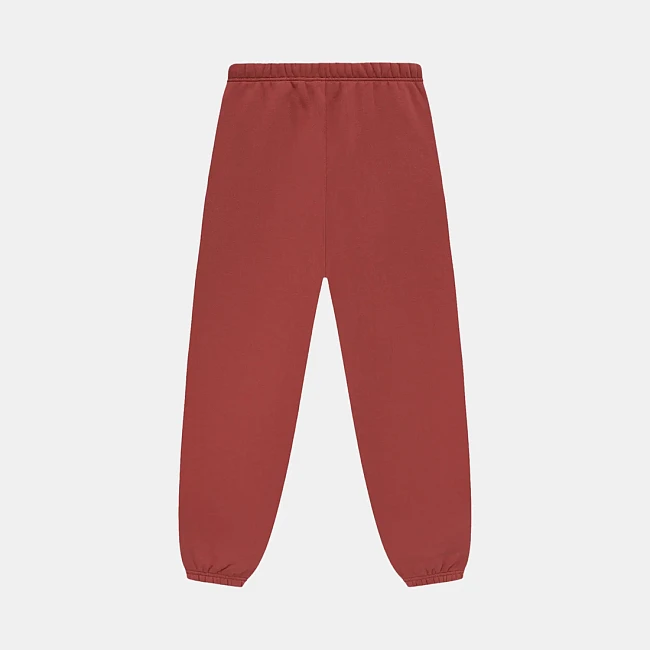 картинка Fear of God Essentials Fleece Sweatpant Crimson магазин Одежда+ являющийся официальным дистрибьютором в России 