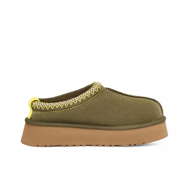 картинка UGG Tazz Slipper Burnt Olive магазин Одежда+ являющийся официальным дистрибьютором в России 