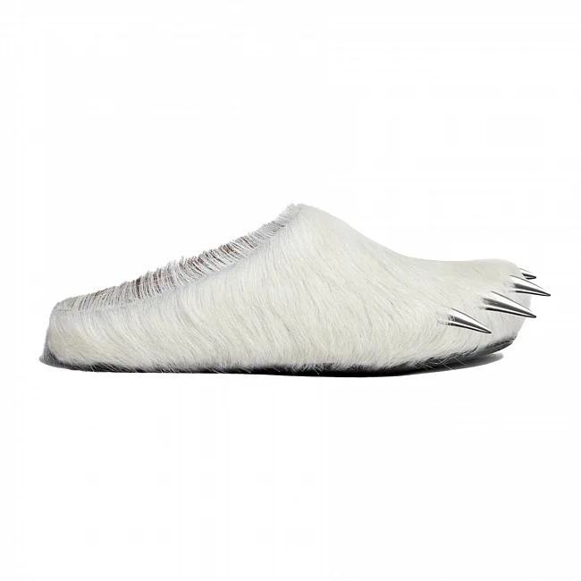 картинка Bravest Studios White Bear Claw Mules магазин Одежда+ являющийся официальным дистрибьютором в России 