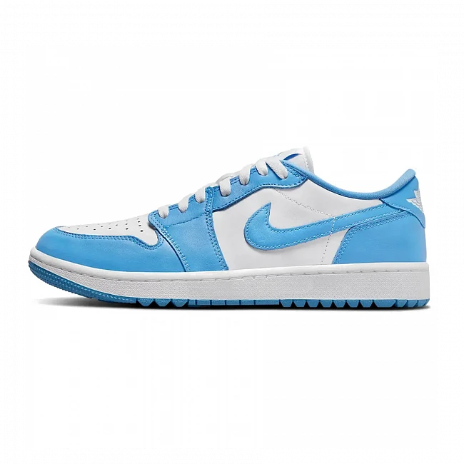 картинка Nike Air Jordan 1 Low Golf University Blue магазин Одежда+ являющийся официальным дистрибьютором в России 