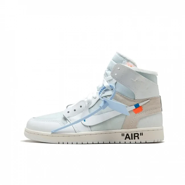 картинка Nike Air Jordan 1 Retro High Off-White Euro магазин Одежда+ являющийся официальным дистрибьютором в России 