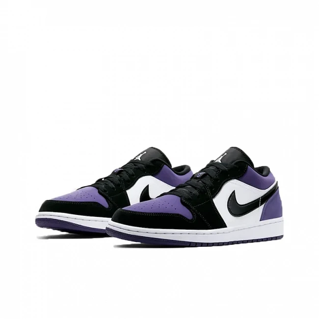 картинка Nike Air Jordan 1 Low "Court Purple 2019" магазин Одежда+ являющийся официальным дистрибьютором в России 
