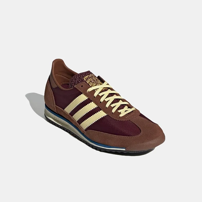 картинка Adidas Sl 72 Og Maroon Preloved Brown магазин Одежда+ являющийся официальным дистрибьютором в России 
