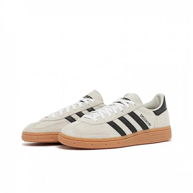 картинка Adidas Handball Spezial Aluminium Black Gum магазин Одежда+ являющийся официальным дистрибьютором в России 