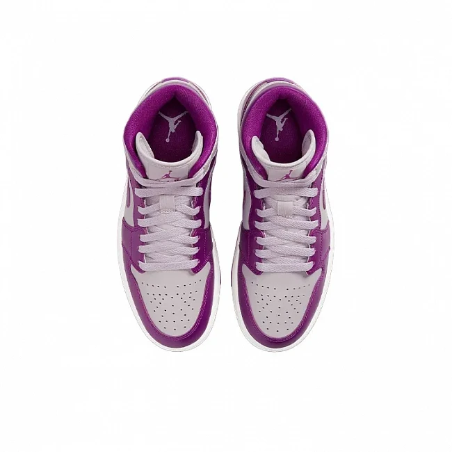 картинка Nike Air Jordan 1 Mid "Magneta" магазин Одежда+ являющийся официальным дистрибьютором в России 