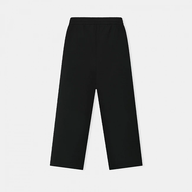 Fear of God Double Weave Wool Wide Leg Drawstring Pants Black