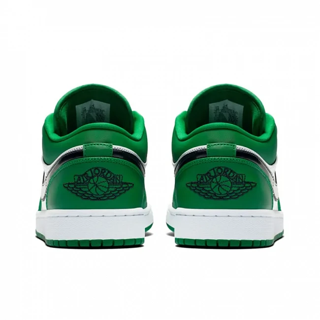 картинка Nike Air Jordan 1 Low "Pine Green" магазин Одежда+ являющийся официальным дистрибьютором в России 