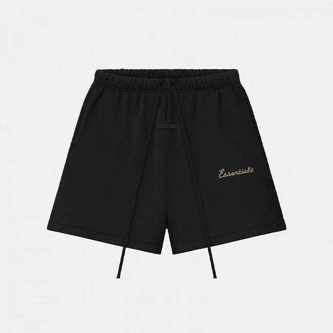 Fear of God Essentials Classic Fit Shorts Faded Black
