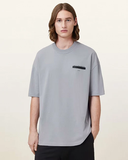 картинка Redact Oversized Embroidered Logo T-Shirt магазин Одежда+ являющийся официальным дистрибьютором в России 