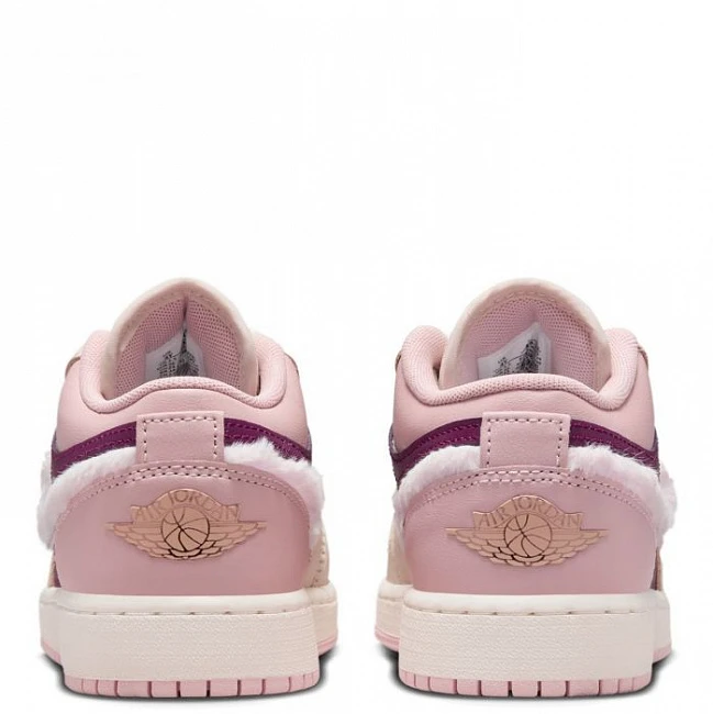 Nike Air Jordan 1 Low Fur Swoosh