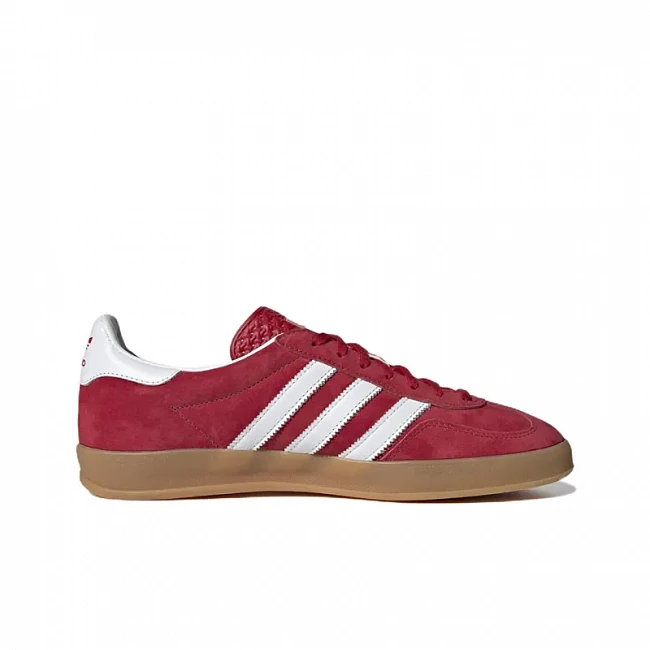 картинка Adidas Gazelle "Scarlet Cloud White" магазин Одежда+ являющийся официальным дистрибьютором в России 