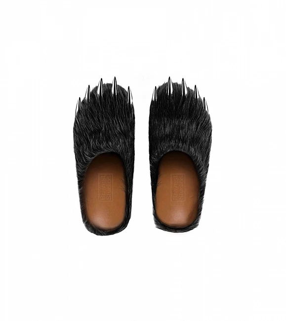 картинка Bravest Studios Black Bear Claw Mules магазин Одежда+ являющийся официальным дистрибьютором в России 