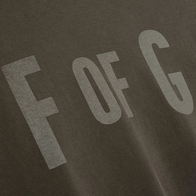 Fear of God Athletics Heavy Jersey Long Sleeve Tee Vintage Olive