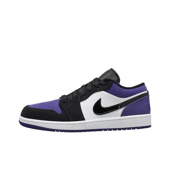 картинка Nike Air Jordan 1 Low "Court Purple 2019" магазин Одежда+ являющийся официальным дистрибьютором в России 