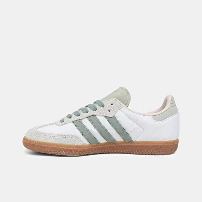 картинка Adidas Samba Silver Green Putty Mauve магазин Одежда+ являющийся официальным дистрибьютором в России 